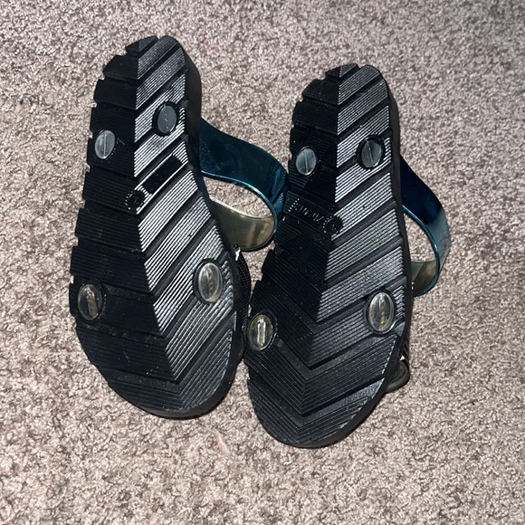 Blue chrome slides - Picture 4 of 5